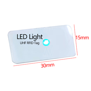 Etiqueta RFID con Antena UHF, Etiqueta Inteligente con Luz LED, Gestión de Entrada de Activos en Almacenes, Etiquetas <span class=keywords><strong>para</strong></span> Vehículos, Tarjeta de Control de Acceso, Etiqueta RFID - Product Image 3