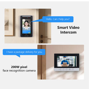 Terminal d'accès facial Wi-Fi tout temps avec panneau en aluminium pour câbles réseau Ethernet, idéal pour les halls principaux des tours <span class=keywords><strong>de</strong></span> bureaux - Product Image 3