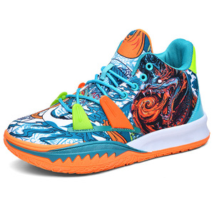 <span class=keywords><strong>Zapatillas</strong></span> de <span class=keywords><strong>Baloncesto</strong></span> Nuevas para Hombre, Estilo Mandarín, Prácticas, Antideslizantes para Piso de Concreto, para Estudiantes Jóvenes, Deportivas, para Correr - Product Image 4