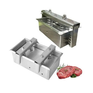 Moule à <span class=keywords><strong>jambon</strong></span> manuel en acier inoxydable pour la fabrication de saucisses et de charcuteries - Product Image 3