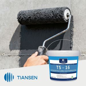 Revestimiento de Poliurea Moderno para Exteriores, de Dos Componentes, Color Sólido, Ecológico, Duradero, Material Impermeabilizante para Paredes Exteriores de Azulejos - Product Image 1