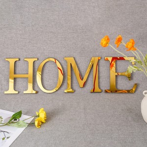 Adesivo Murale 3D Lettera A In Acrilico Argentato – 20 Cm, Autoadesivo, Decorazione Fai Da Te Per Pareti