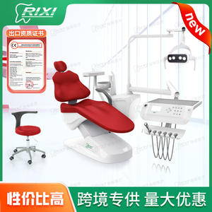 Sillón Dental Eléctrico Ruiyu con Escupidera Integrada Rx-Hd-R5, Certificado CE, Blanco, para Adultos - Product Image 3
