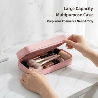 Tas Kosmetik Silikon Desain Robot Gaya Korea Tahan Air Tahan Debu Organizer Portabel Tas Perlengkapan Mandi Travel Kapasitas Besar