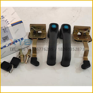 Pièces d'origine pour chargeuse XCMG LW500FN modèle 801503840 502A, y compris les serrures de cabine de porte, fourniture de pièces de machines de construction d'occasion - Product Image 5