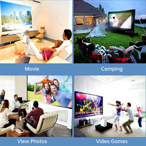 New Projector Support Wifi 6 High Speed Wifi <strong>2</strong>.4G/5G IR+BT+Voice Control 1280*720 HdR10 <strong>Android</strong> 9.0 Operating System - Product Image 6