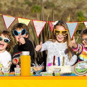 Fournitures de fête thème <span class=keywords><strong>Jungle</strong></span> Safari, vaisselle de fête animaux Zoo pour enfants anniversaire Baby Shower assiettes jetables tasses <span class=keywords><strong>serviette</strong></span> - Product Image 6