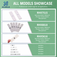 Étiquette RFID pour laverie, étiquette électronique pour vêtements, résistante aux hautes températures, étiquette de lavage UHF Ultra Haute Fréquence