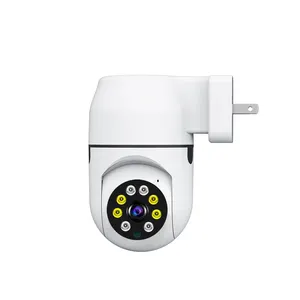 无线婴儿监视器安全摄像头高清1080P摄像机室内Wifi插头摄像机