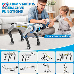 Chengji Ucuz Robot Köpekler Yapay Zeka Bluetooth Uzaktan Kumandalı Akıllı Işıklı Ses Kontrollü Tam Vücut Hareketli Etkileşimli Yapay Zeka Robot Köpek Elektronik Robotik Oyuncak - Product Image 2