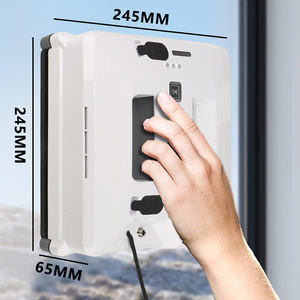 Robot Lavavetri T48 con Pianificazione Automatica, Controllo Remoto 2.4G, Macchina per la <span class=keywords><strong>Pulizia</strong></span> di Finestre Quadrate per Edifici a Più <span class=keywords><strong>Piani</strong></span> - Product Image 4