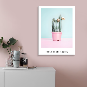 Vente en gros de peinture de <span class=keywords><strong>cactus</strong></span> Art mural Plante Peinture sur toile imprimée pour décoration murale - Product Image 4