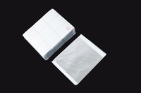 Feuille d'argent d'imitation taïwanaise 14x14cm pour artisanat, plafonds, meubles, cadres intérieurs, peinture, dorure, armure décorative