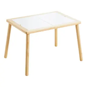 松木DIY儿童桌玩沙盘室内感官桌