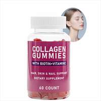 Gummies de collagène avec biotine et vitamines pour le soutien des cheveux, de la peau et des ongles – Complément alimentaire – Fournisseur d'usine OEM sous marque privée