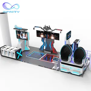 Virtual reality equipment vr amusement theme park juego de realidad virtual vr game machine theme park for sale