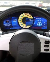 12.3 inci mobil Digital Cluster untuk Nissan 350Z 370Z Z33 2003-2009 LCD Dashboard Virtual Speedometer Odometer Dash Meter