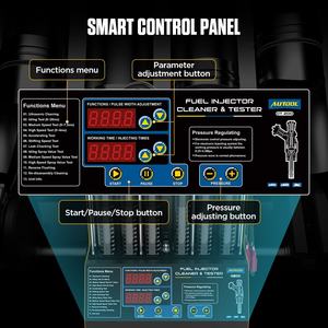 Autool CT200 Limpiador Ultrasónico y Probador de Inyectores, Herramienta Automotriz para Motocicletas de Gasolina - Product Image 4