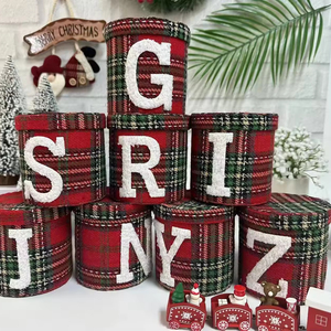 2025 nouveau cadeau de noël pot fenêtre décorations enfants Snack pot noël lettre pot en gros - Product Image 2