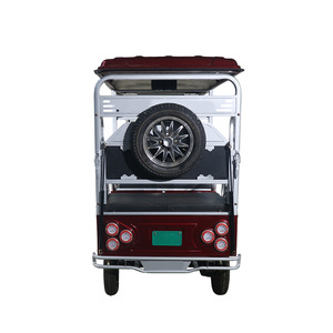 Qsd Bán Buôn Chất Lượng Tốt Điện Tuk Tuk Pin-Powered Xe Kéo Cao Mặt Đất Giải Phóng Mặt Đất Giá Rẻ Kuku E Ấn Độ Thị Trường Hành Khách - Product Image 5