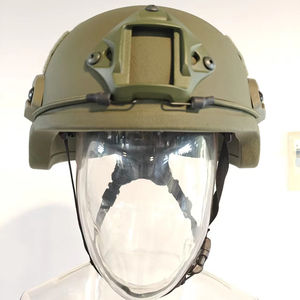 Casco Tattico Balistico ad Alta Protezione in Materiale <span class=keywords><strong>PE</strong></span> Verde per Addestramento - Product Image 6