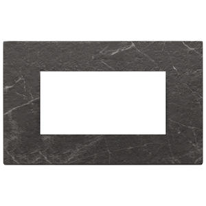Plaque en marbre noir Marquina 18 po x 14,1 po pour comptoir de cuisine - Product Image 1