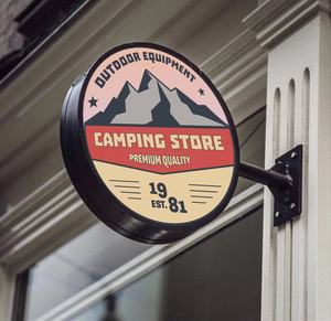 Ngoài trời dẫn ánh sáng Hộp Dấu hiệu quảng cáo ánh sáng Hộp cửa hàng dấu hiệu cho doanh nghiệp ngoài trời Vòng bảng quảng cáo - Product Image 1