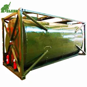 20ft tiêu chuẩn ISO bể chứa dầu 40ft ISO nhiên liệu tàu chở container làm bằng thép carbon hoặc thép không gỉ