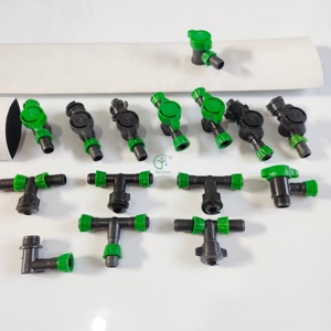 Damla Sulama Bantları için Dayanıklı 16mm Plastik Su Hortumu Bağlantı Elemanları Ev Bahçesi için Sulama Vanaları - Product Image 6