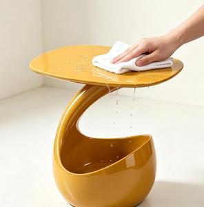 Mesa de Noche Decorativa con Forma de Casa para Gatos y Almacenamiento - Product Image 1