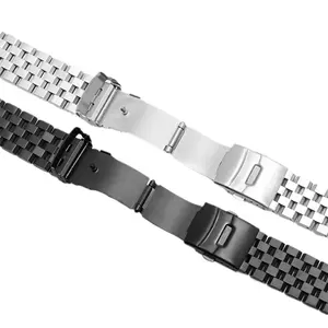 Bracelet CAOWTAN 18mm 22mm 20mm pour <span class=keywords><strong>Samsung</strong></span> Galaxy <span class=keywords><strong>Gear</strong></span> <span class=keywords><strong>S3</strong></span> Band Watch 3 46mm Active2 en acier pour Huawei Watch pour <span class=keywords><strong>Xiaomi</strong></span> Amazfit GTR2 - Product Image 6