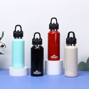 Bouteille isotherme portable en acier inoxydable 304 à double paroi, design élégant, pour eau, café, soda, idéale pour la voiture - Product Image 6