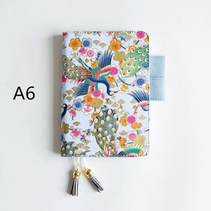 Couverture rigide en <span class=keywords><strong>tissu</strong></span> pour Agenda, journal intime, A5 ou A6, rechargeable, Agenda - Product Image 5