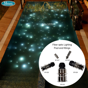 Accessoires pour <span class=keywords><strong>piscine</strong></span> : Embout de fibre optique étanche IP68 en <span class=keywords><strong>acier</strong></span> inoxydable 304/316 pour éclairage de <span class=keywords><strong>piscine</strong></span> - Product Image 2