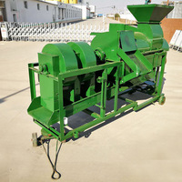 Machine à décortiquer les pois verts décortiqueuse et batteuse commerciale de pois verts avec moteur diesel philippines