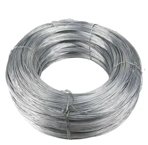 Fio de ligação de ferro elétrico de calibre 12/16/18 de imersão a quente 5 mm 6 mm 0.4mm fio de aço galvanizado