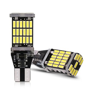 Indicatore di direzione Auto LED <span class=keywords><strong>retromarcia</strong></span> lampada freno di riserva T15 W16W 4014 45SMD 921 912 W5W errore libero Canbus 12V lampadine per Auto nuovo - Product Image 1