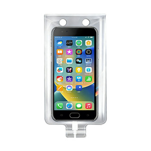 Funda transparente impermeable para teléfono con carga para motociclistas, soporte para manillar de motocicleta, protección de pantalla táctil - Product Image 5
