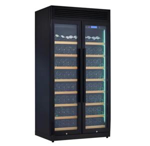 Refroidisseur de boissons à porte en verre en acier inoxydable sous le comptoir intégré avec refroidissement pour le stockage du - Product Image 1
