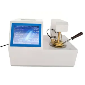 Tester de punto de inflamación de copa cerrada, probador de punto de inflamación COC, probador ASTM D93, 1 unidad