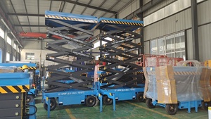 Platform Lift Gunting Listrik Bersertifikasi CE untuk Pekerjaan di Ketinggian - Product Image 4