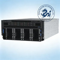 Serveur IA à refroidissement liquide SR780a V3 5U avec 8 GPU, processeur Intel Xeon de 5e génération, PCIe Gen5, calcul haute performance pour l'IA générative