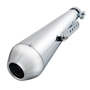 Silencieux d'Échappement Vintage Rétro Universel pour Moto Harley Davidson, Matériel en Fer, 450mm, 18 Pouces - Product Image 1