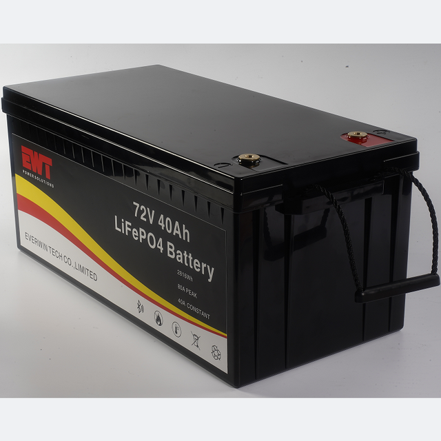 72V 40AH Double Handle Power Lithium Battery Pack Use for Electric Motorcycle