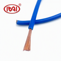 Câble en cuivre flexible isolé en PVC H07V-R 450/750V pour installations électriques de bâtiment, 1,5/2,5/4/6/10 mm, fourniture d'usine