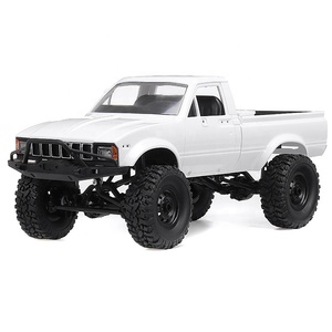 WPL C24-1 <strong>Hilux</strong> Simulated All Terrain DIY Electric 4WD 4X4 Led Light Alloy Remote Control <strong>RC</strong> Climbing Truck Toy Vehicle for Boys - Product Image 1