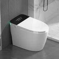 Vente chaude Articles sanitaires pour hôtels WC monobloc Bidet électrique Cuvette de WC à poser au sol Salle de bain WC intelligent