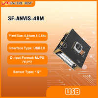 Módulo de Cámara Integrado para Timbre con Sensor Samsung ISOCELL GM1 S5KGM1 de 48MP y Alta Resolución, 1/2'', Enfoque Automático sin Controladores, HDR, MJPG/YUY2