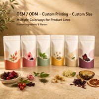 Thé Équilibre Fluide OEM ODM Marque Privée Vente en Gros Melon d'Hiver Melon Amer Feuille de Mûrier pour la Gestion du Poids