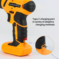 KS-882046 20 en 1 8V Mini perceuse électrique ensemble d'outils 1300mAh batterie au Lithium bricolage Grade Type de pistolet tournevis électrique avec lumière LED